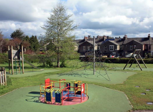 Roundabout at Fairfield Playground