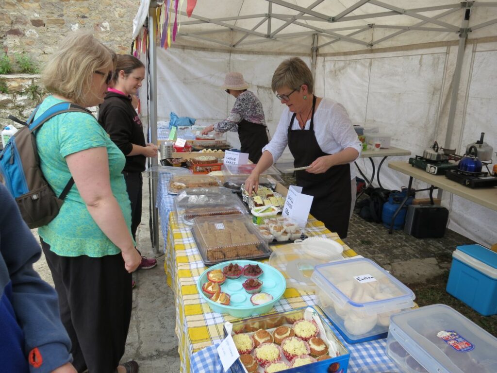 The cake stall at the Triangle Spring Fair in May 2016