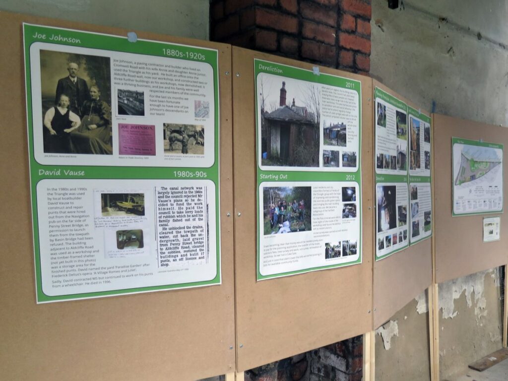 Information display at the Triangle Spring Fair