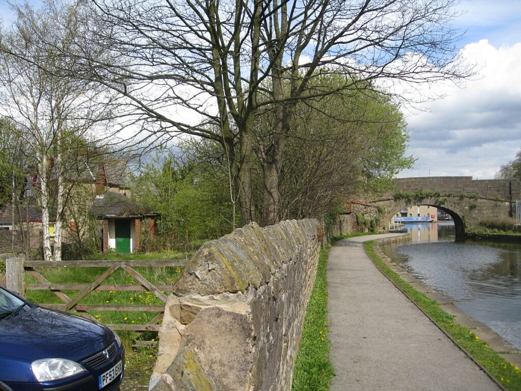 View of the Triangle from the canal