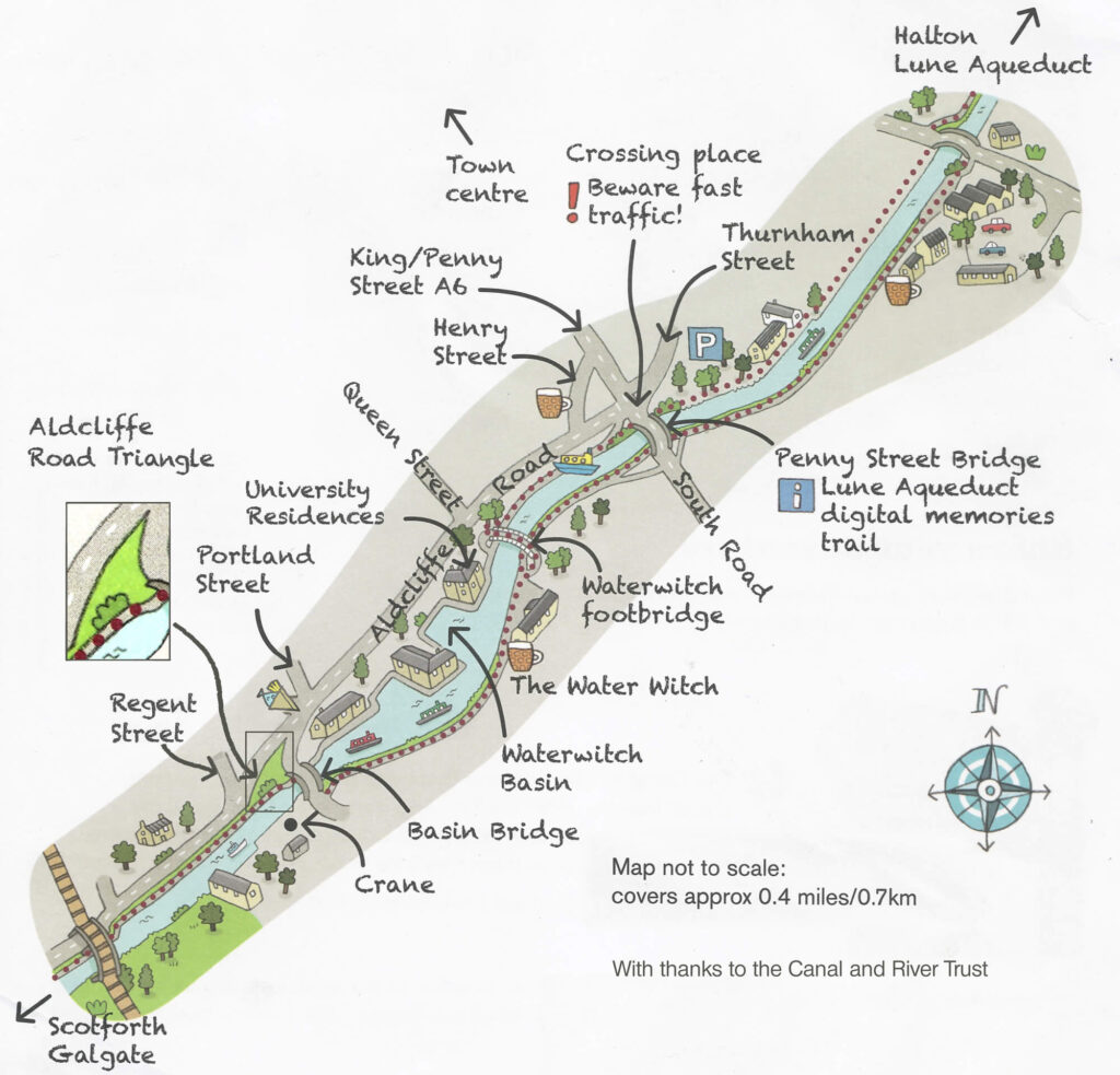 Current Map of area near Triangle