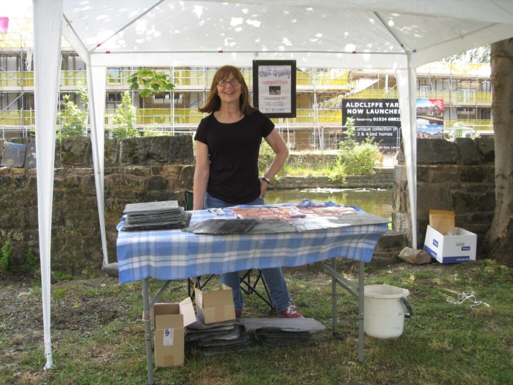 People attending the Triangle summer fair in July 2015