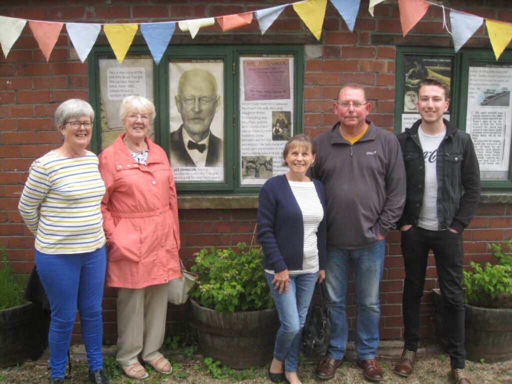 People attending the Triangle summer fair