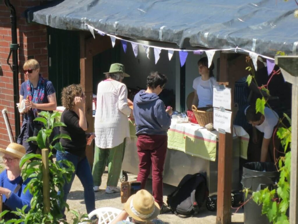 People attending the Triangle Summer Fair, July 2019