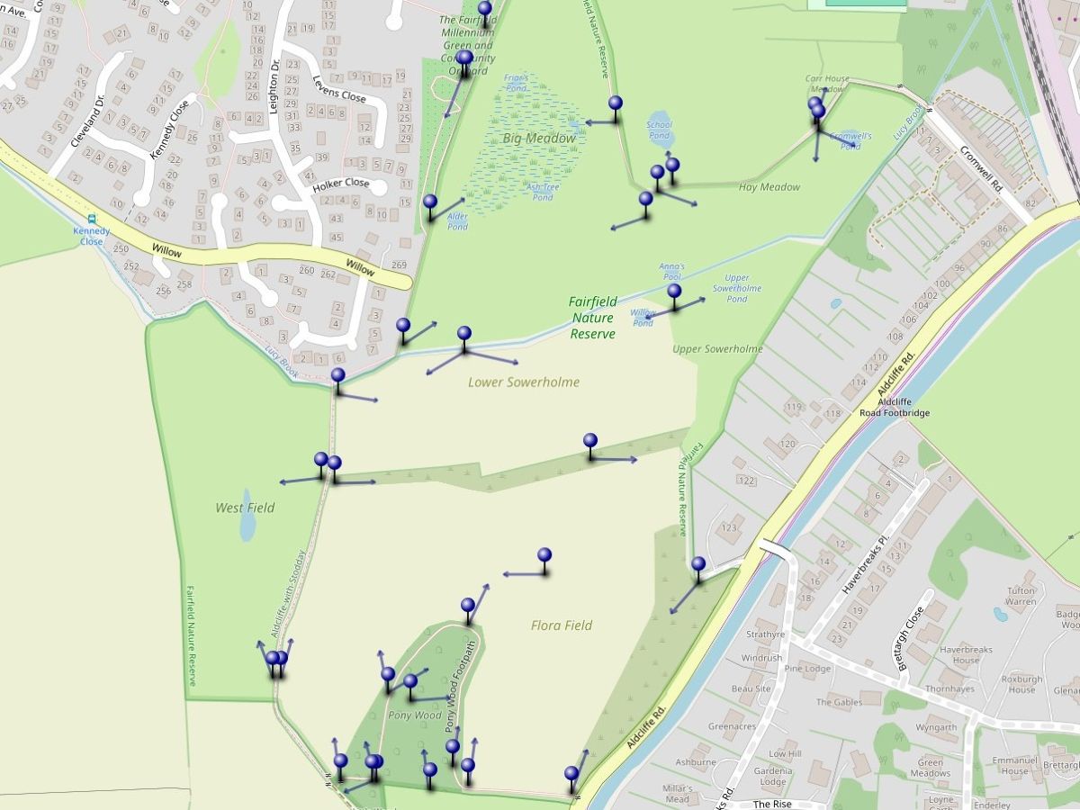 Fairfield Association Interactive Photographic Survey Map