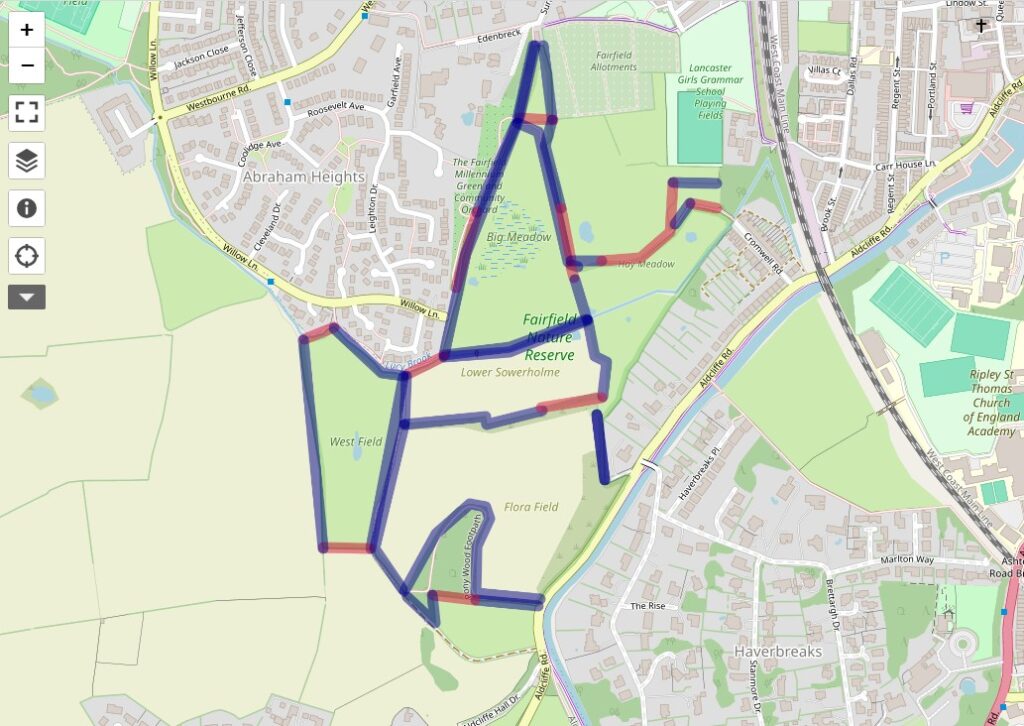 Fairfield Online Hedge Map